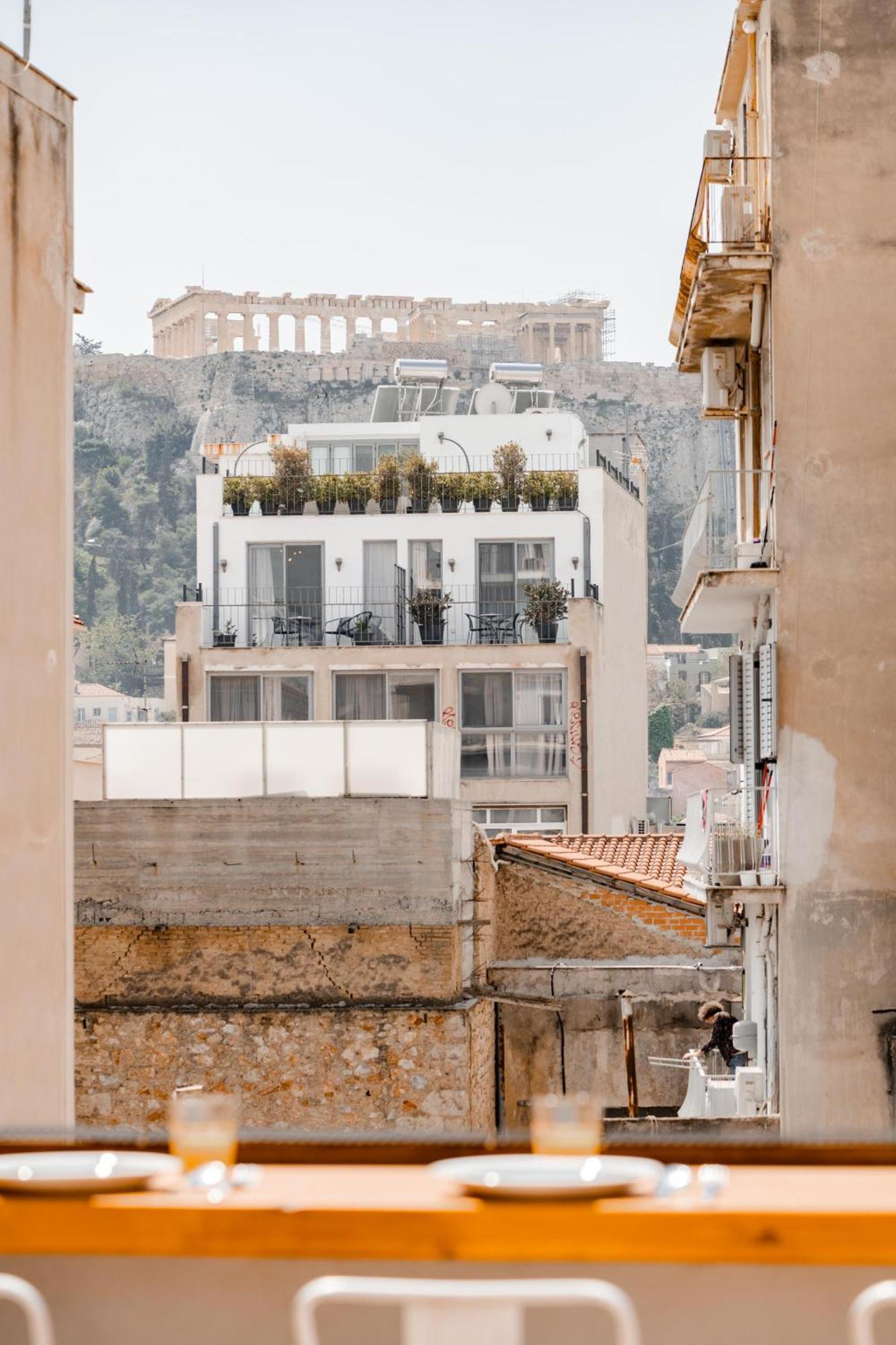 Acropolis Rooftop Monastiraki Centrral Gem Athen Eksteriør billede